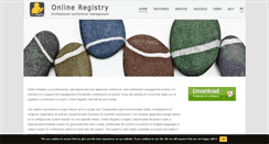 Desktop Screenshot of online-registry.net